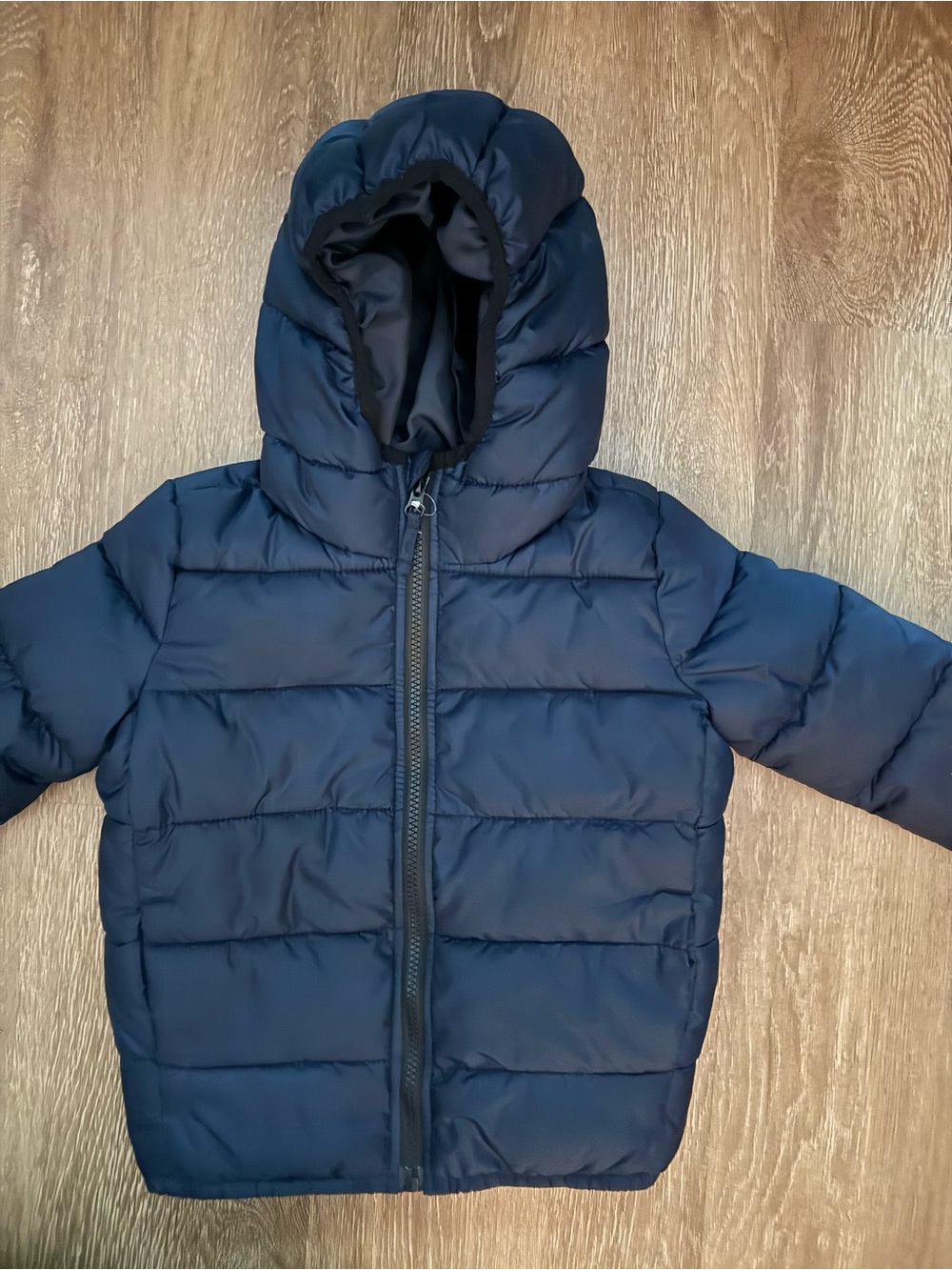 The Children's Place Navy Hooded Puffer Jacket